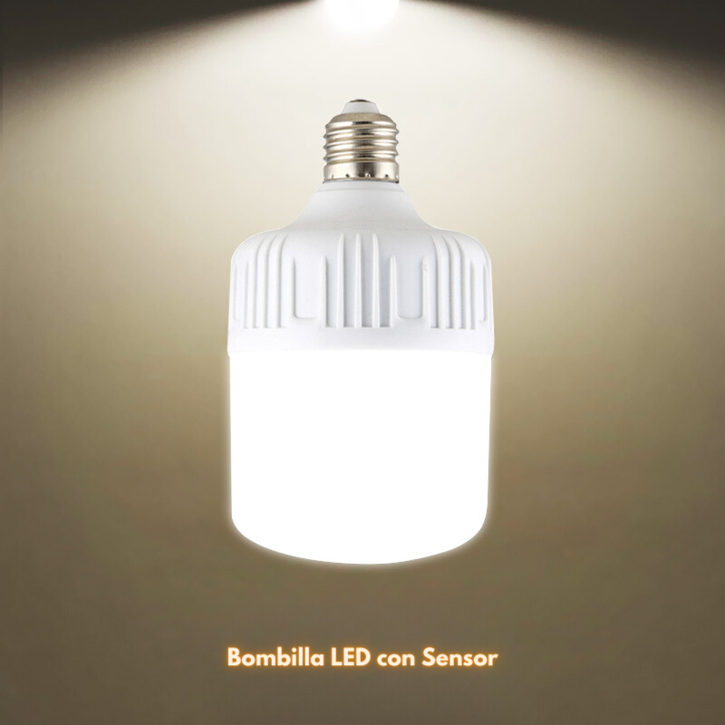 Bombilla LED con Sensor